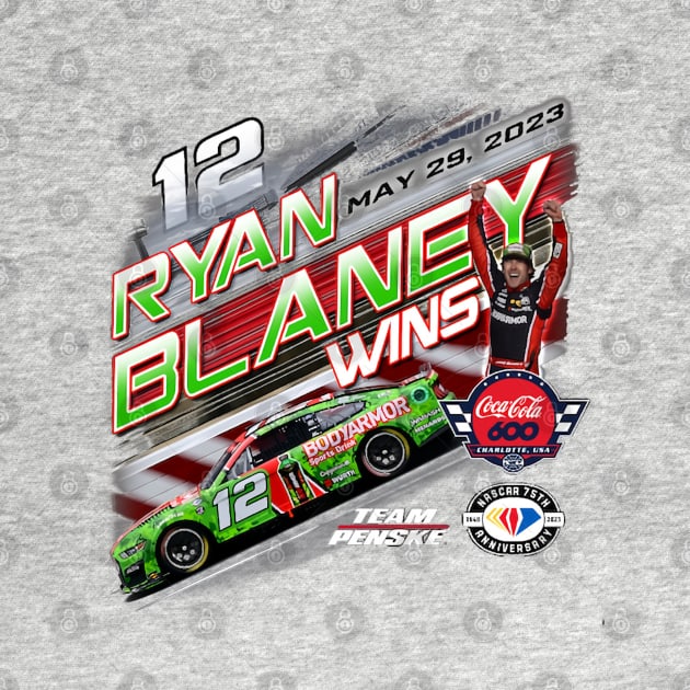 Ryan Blaney 600 Race Winner by art.Hamdan